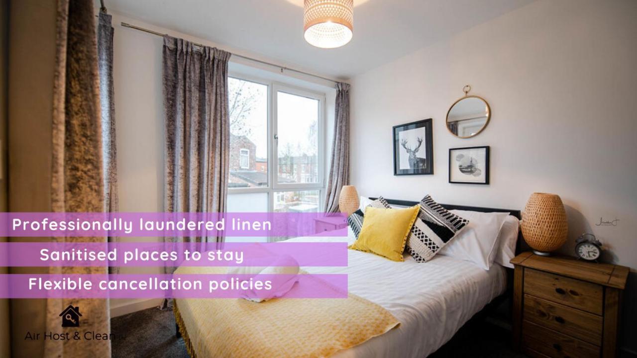 Air Host And Stay - Apartment 5 Broadhurst Court Sleeps 6 Minutes From Town Centre 스톡포트 외부 사진